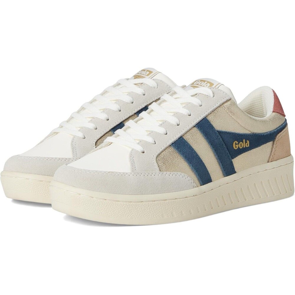 Gola 6.5 Superslam Blaze Sneaker Gold Ink Orange Spice Women's EU 37.5 NIB